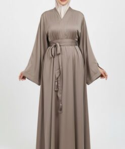 Abaya Lara ~ Taupe