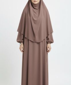 Khimar Maya ~ Rose Taupe