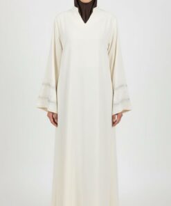 Abaya Ayam ~ Crème